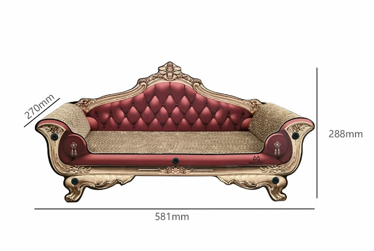 MINI SOFÁ PARA MASCOTA ESTILO CLÁSICO