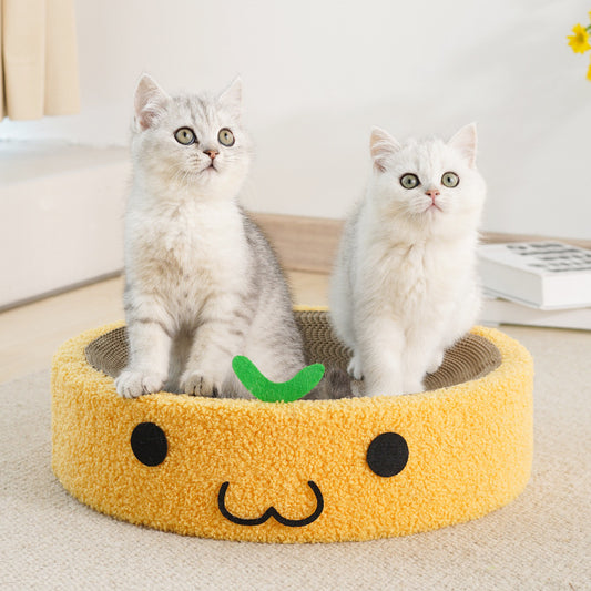 CAMA PARA MASCOTAS DISEÑO DE CARITA SONRIENTE