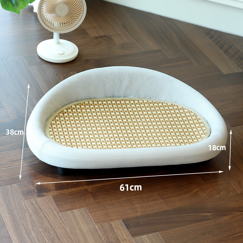 CAMA RASCADORA PARA GATOS ACOLCHONADA