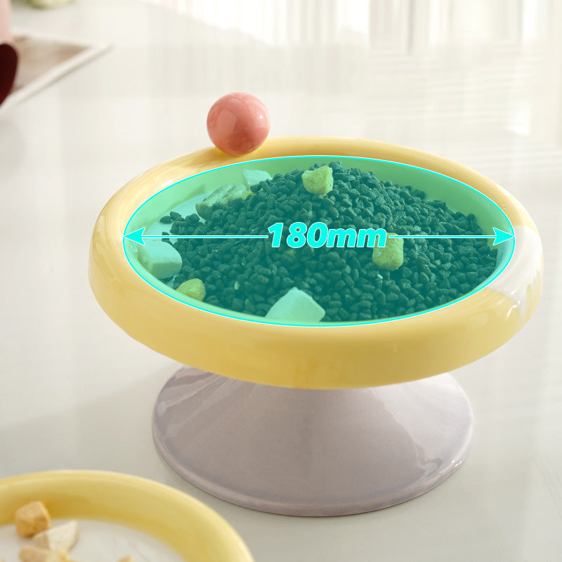 TAZÓN CON BASE ANTIDESLIZANTE Y DETALLE DE ESFERA