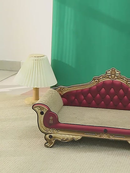 MINI SOFÁ PARA MASCOTA ESTILO CLÁSICO