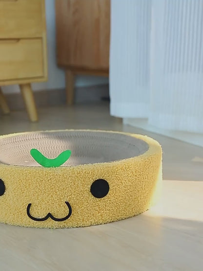 CAMA PARA MASCOTAS DISEÑO DE CARITA SONRIENTE